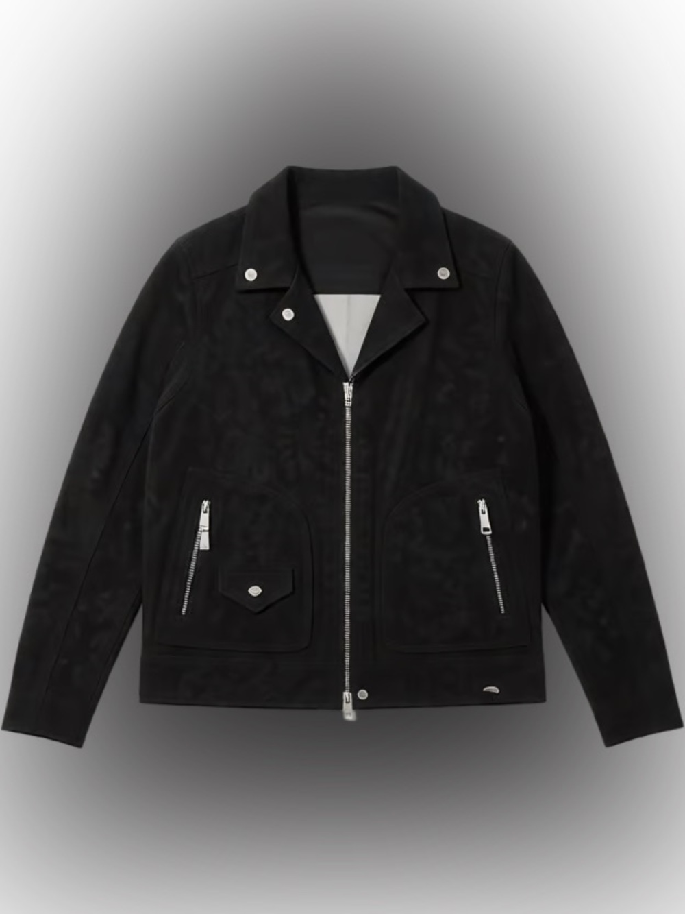 Harley-Davidson Black Jacket with Silver Hardware